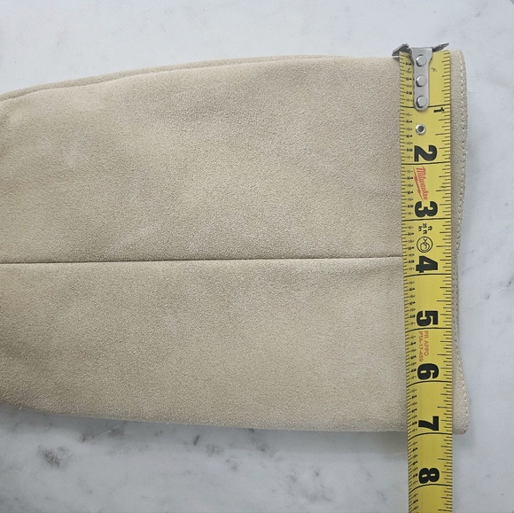 Knee-high Pull-on Boots in Suede - Picture 9 of 10